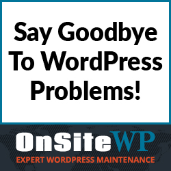 OnsiteWP WordPress maintenance